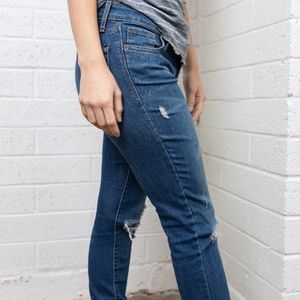 Distressed denim Jeans